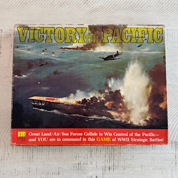 Rare, vintage 1977 Avalon Hill Victory in the Pacific - Picture 1 of 9